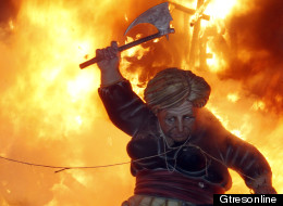 Merkel y otras 12 cosas más ardiendo (FOTOS)