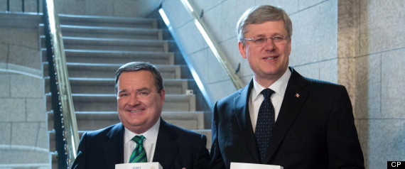 Budget 2013 Flaherty Harper
