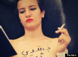 Topless Tunisian Femen Protester 'Amina' Threatened With Death By Stoning