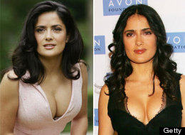 35 escotazos de Salma Hayek