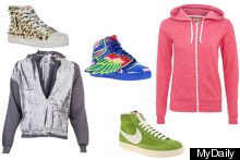 Holler! Check These Hipster High Tops & Hoodies