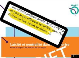 Les perles du guide de la laïcité à Paris