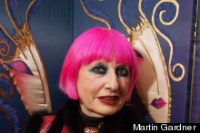 Joanna Lumley Supports The UCA Launch Zandra Rhodes Digital Archive