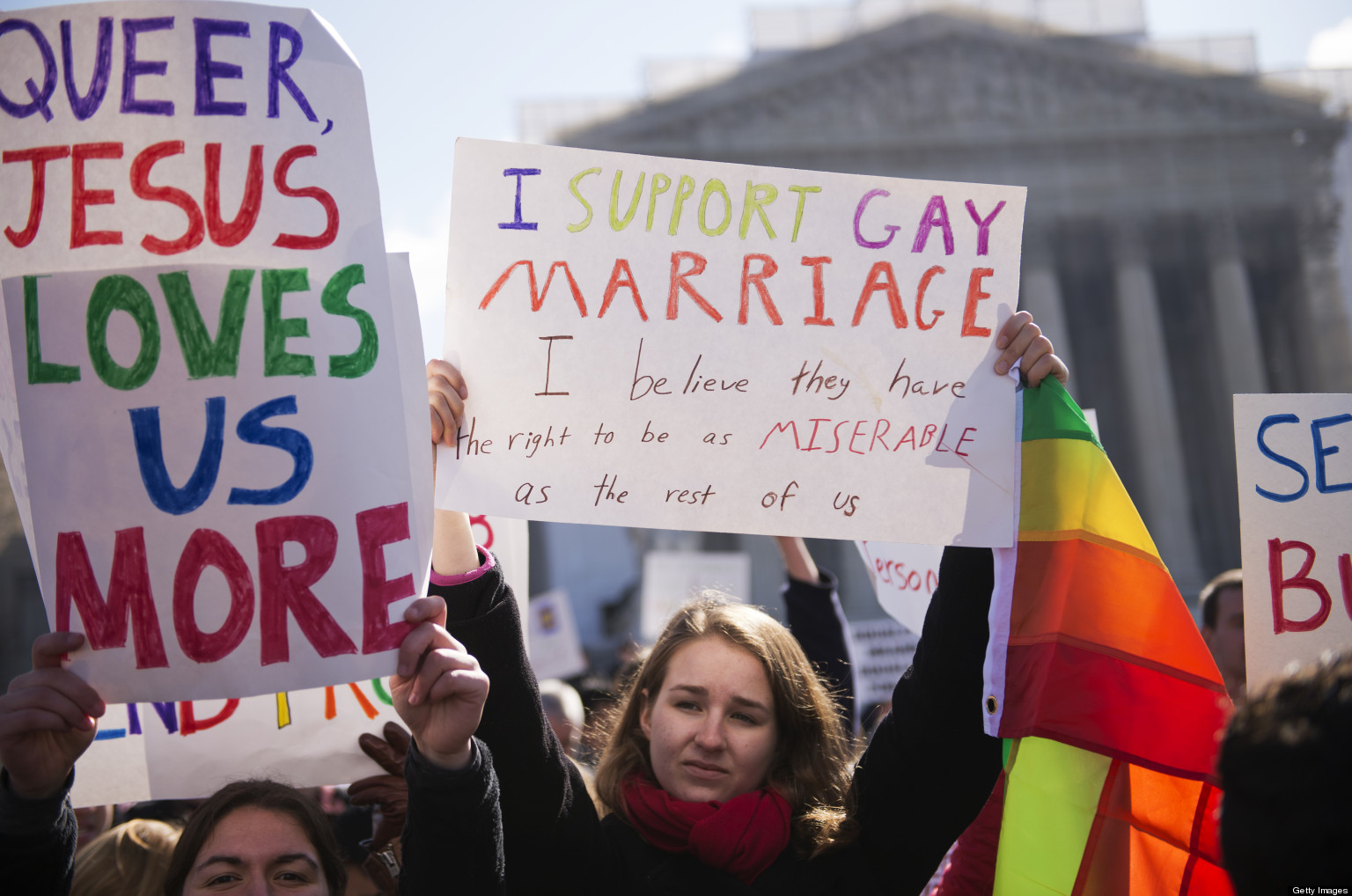 The Funniest Prop 8 Protest Signs Photos Huffpost