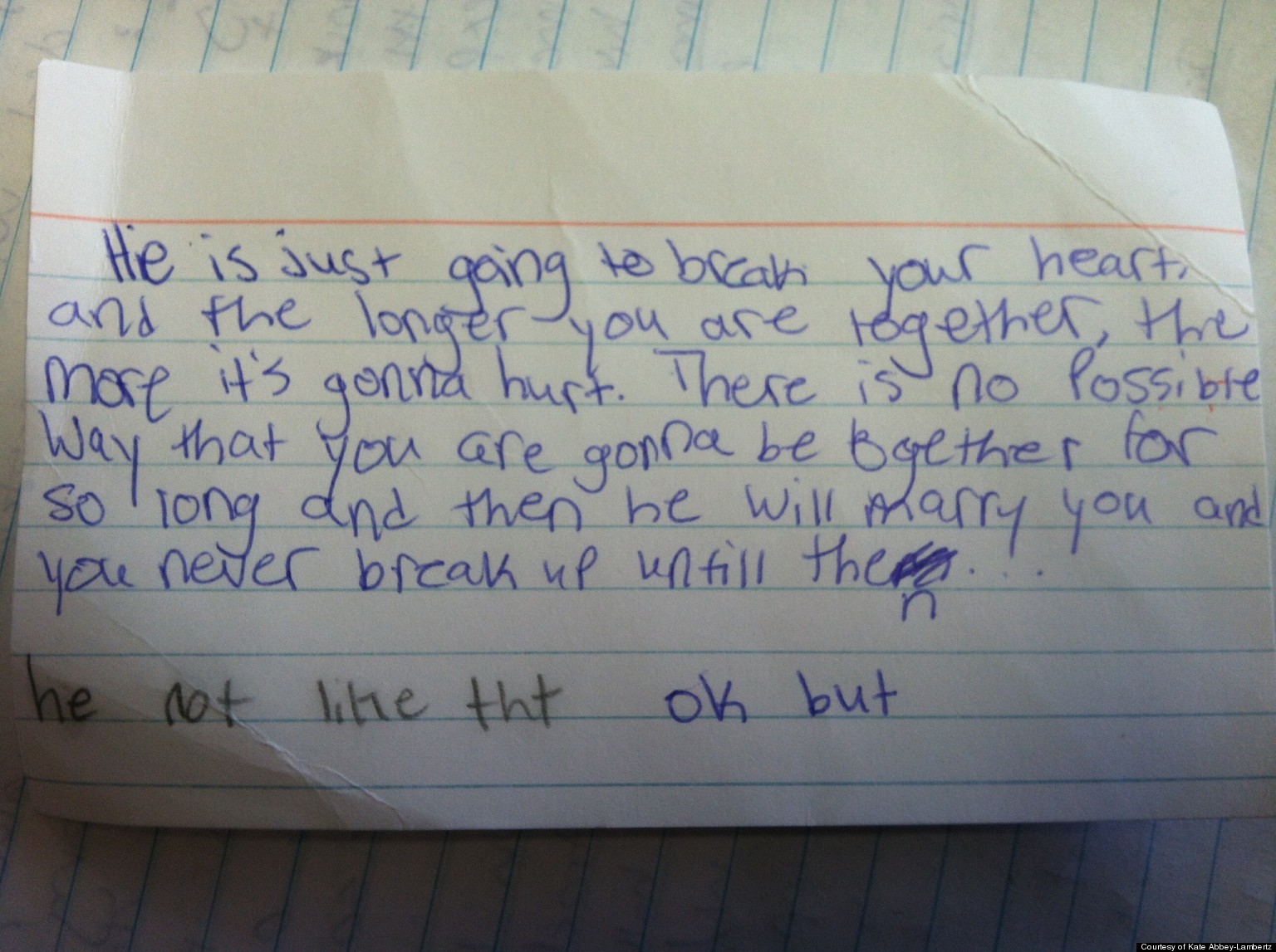 Relationship Advice From This 6th-Grader Is Heartbreakingly Realistic
