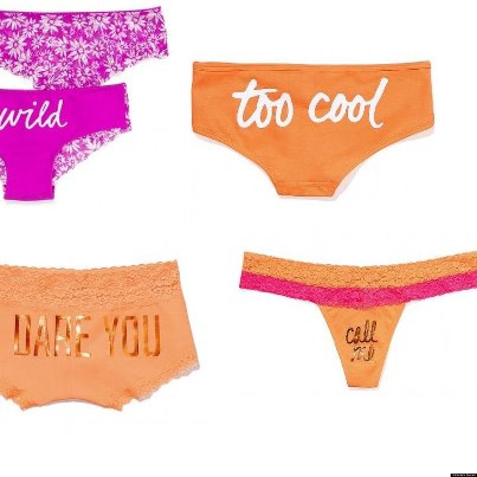 Victorias Secret My Daughter Does Not Need A Thong That Says Call Me 3864