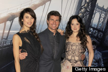 Tom Cruise Is The Cat That Got The Cream With Olga Kurylenko And Andrea Riseborough At Oblivion Premiere