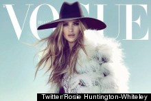 All Shook Up: Rosie HW Does Elvis-Rock Jumpsuit On Cover Of Vogue Brasil