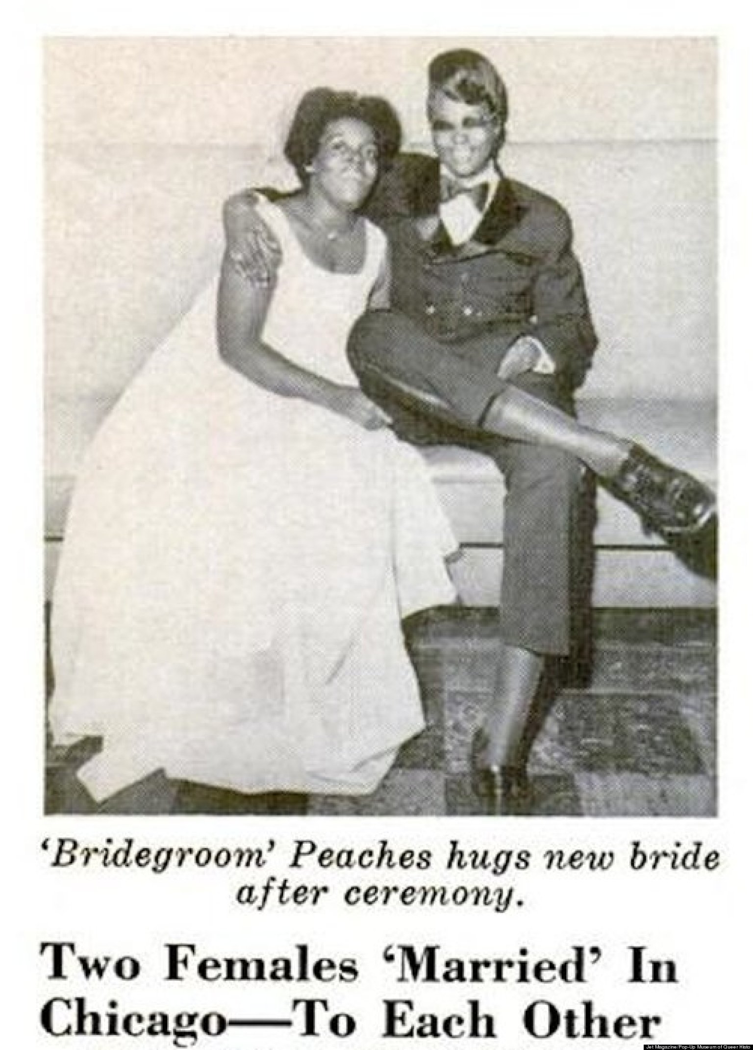 Jet Magazine Gay Wedding Photo From 1970 Surfaces Huffpost