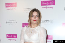 Eek! Mischa Barton And Audrina Patridge Both Don White Crop Top And Skirt At LA Gala
