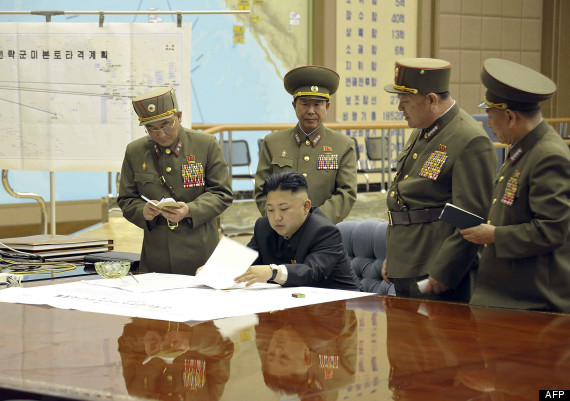 Pyongyang menace d'une frappe nucléaire "préventive" - Page 3 O-KCNA-570