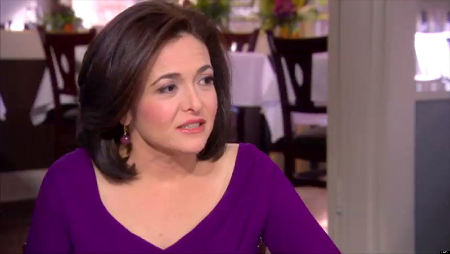 Sheryl Sandberg, 'Lean In' Author And Facebook COO, On The Biggest Mistakes Working ...