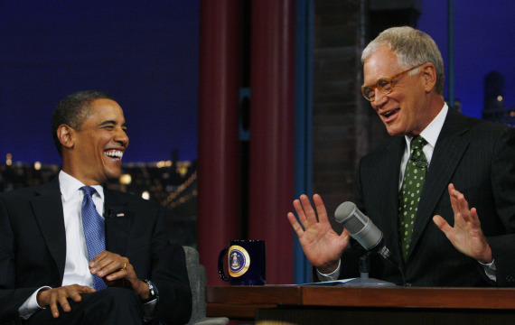 Obama Letterman