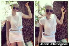 Jessie J Shows Off Shaved Head While On Holiday In Morocco