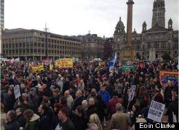 Bedroom Tax Protests Take Place Around The UK (PICTURES)