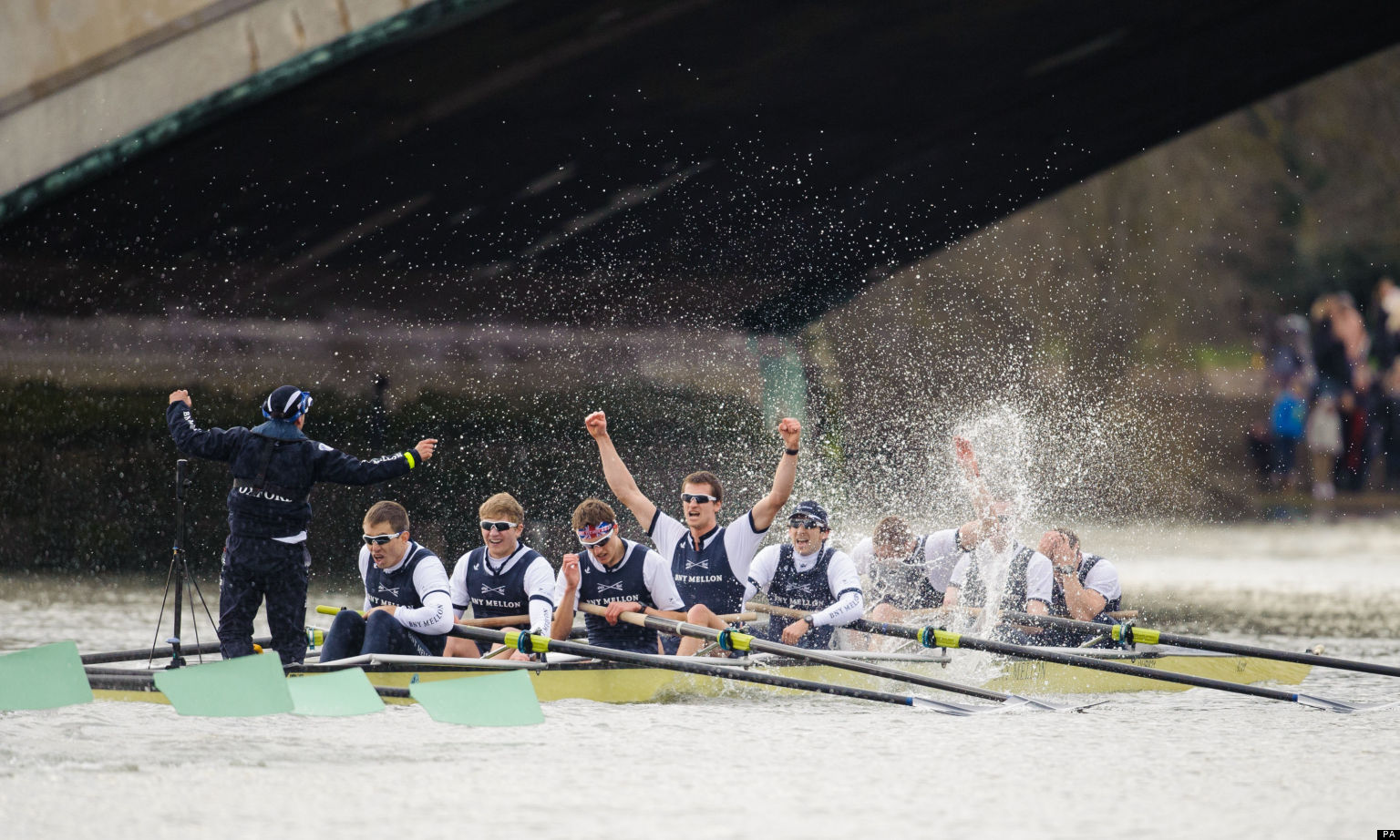 Oxford Cambridge Boat Race 2013 Oxford Win 159th Race (PICTURES