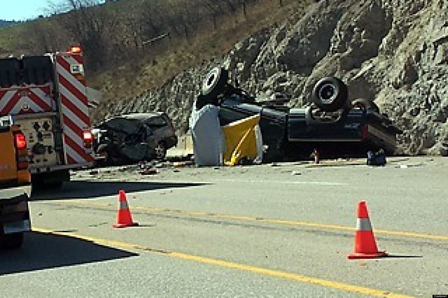Highway 97 Crash Kills 2 Near Vernon