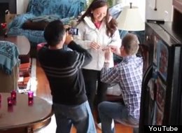 WATCH: Parents Have Amazing Reaction To Daughter's Engagement