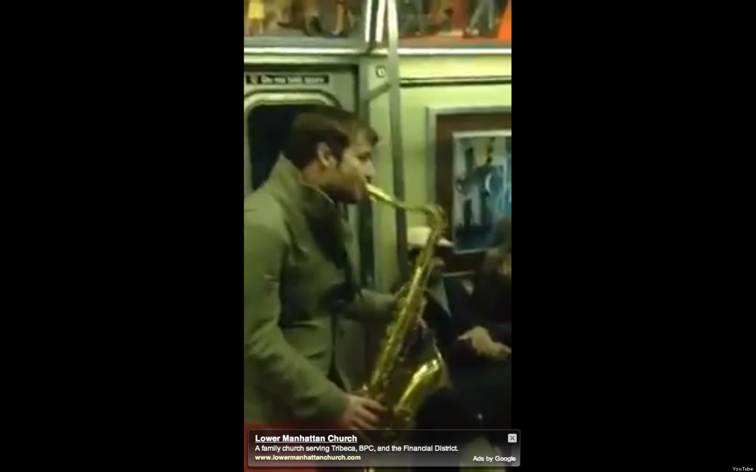 Saxophone Subway Battle In NYC Is Amazing (VIDEO) HuffPost