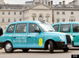 PICS: '4G Enabled' Black Cabs Launched In London