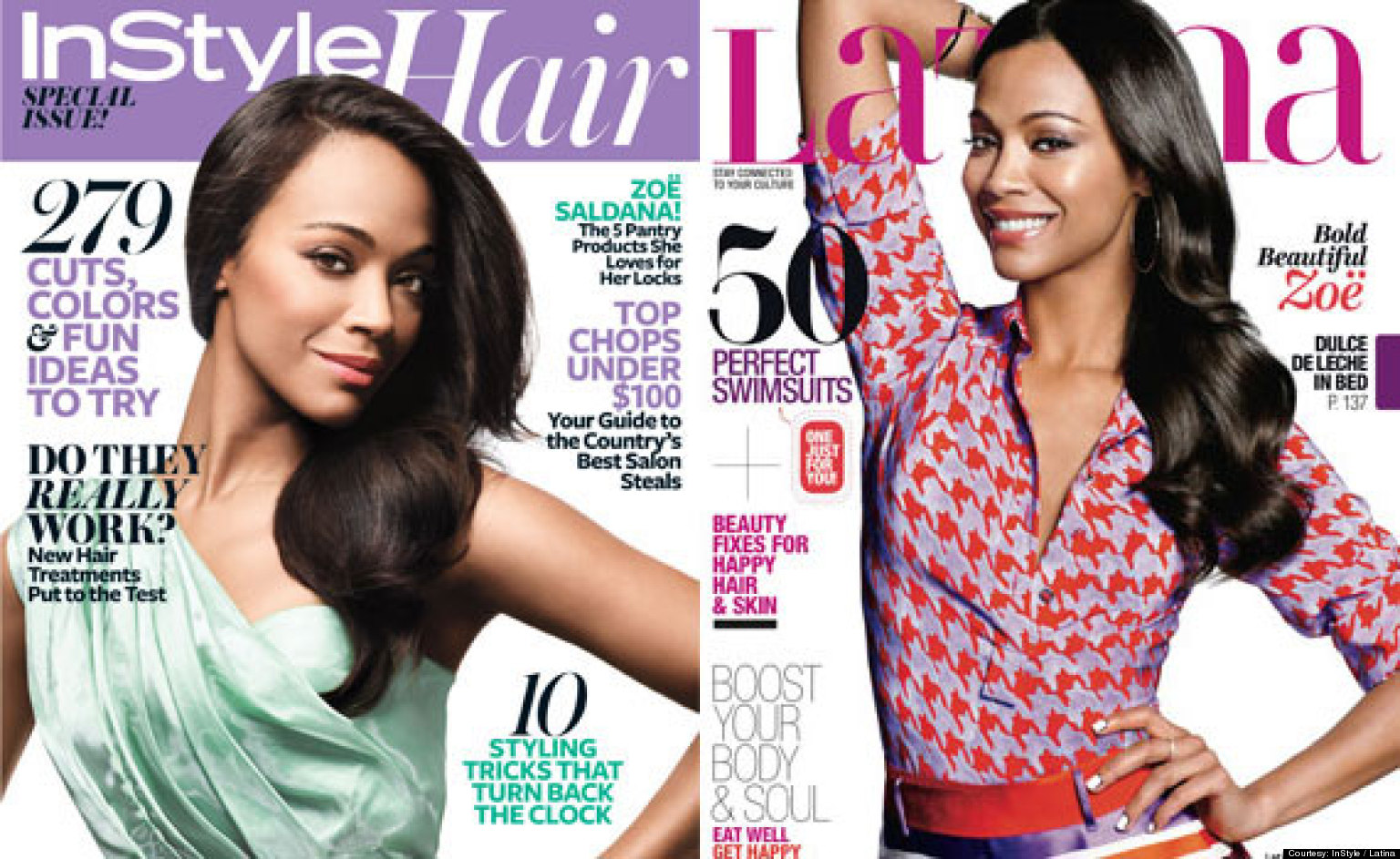 Zoe Saldana Talks Race, Beauty And Love On Revealing Interviews With