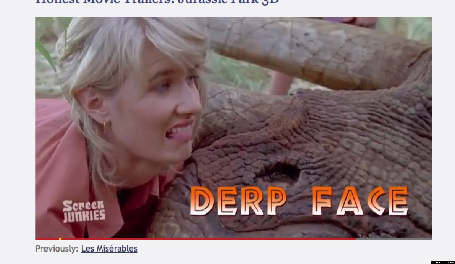 Honest Trailer For 'Jurassic Park' 3D (VIDEO) HuffPost