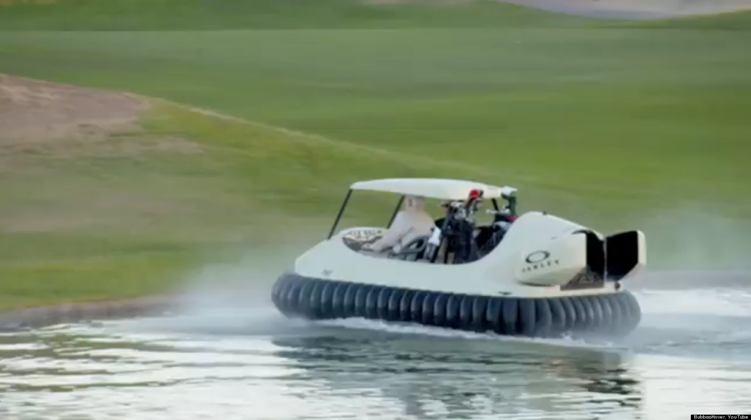 The Future Of Golf Is Hovercraft Golf Carts | HuffPost