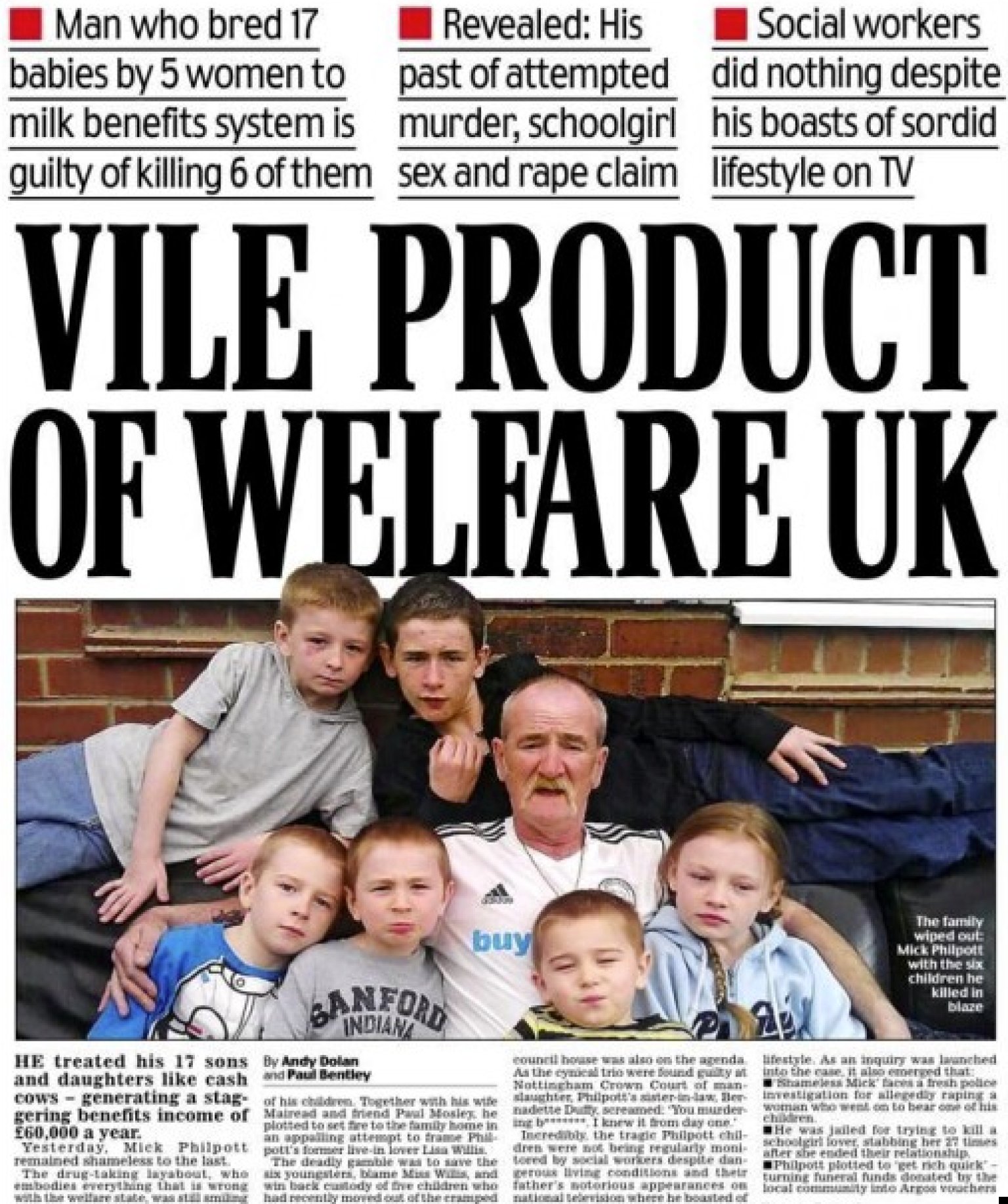 Daily Mail Front Page On Mick Philpott Provokes Online Storm | HuffPost UK