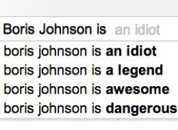 LOOK: The Google Autocomplete Guide To Politicians