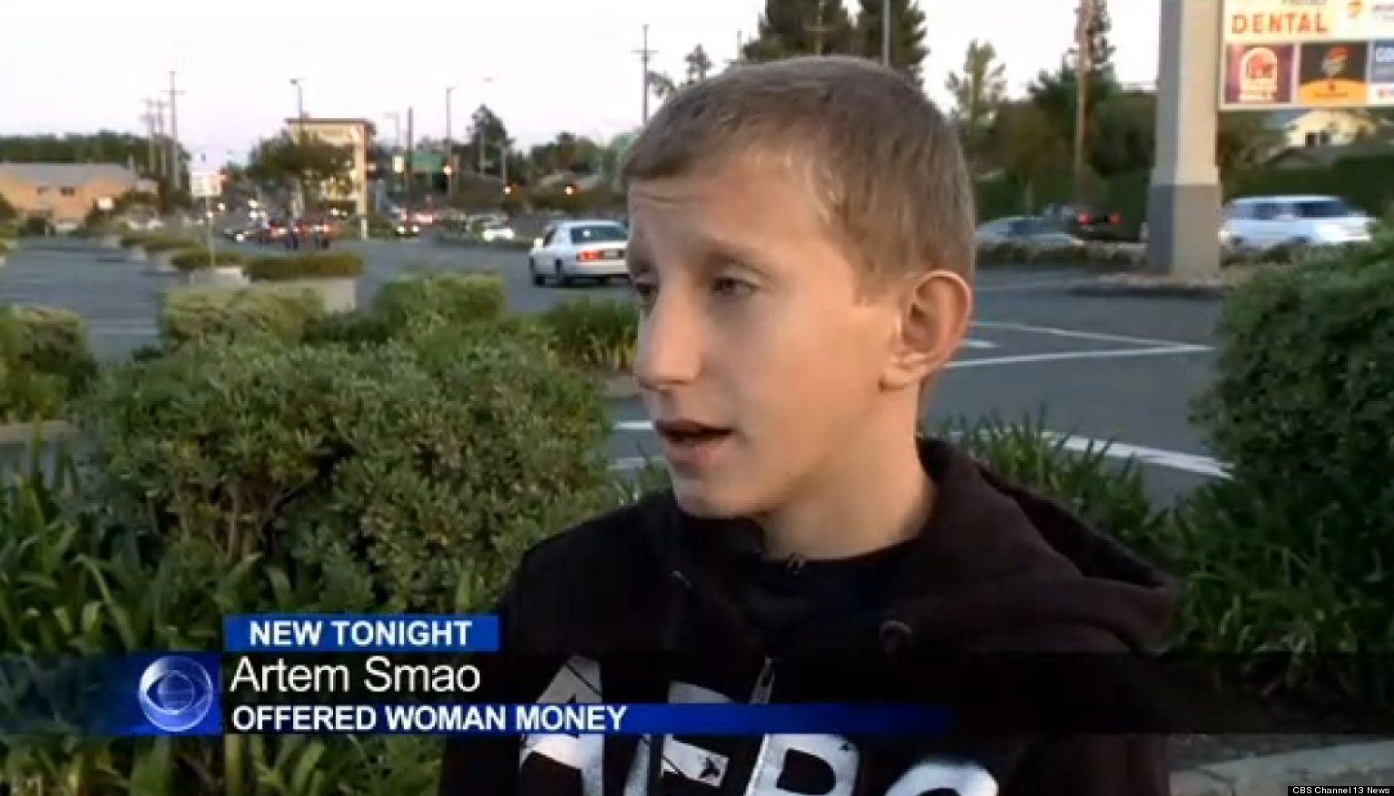 Why This Teen Donated His Own Money To A Complete Stranger... (VIDEO)