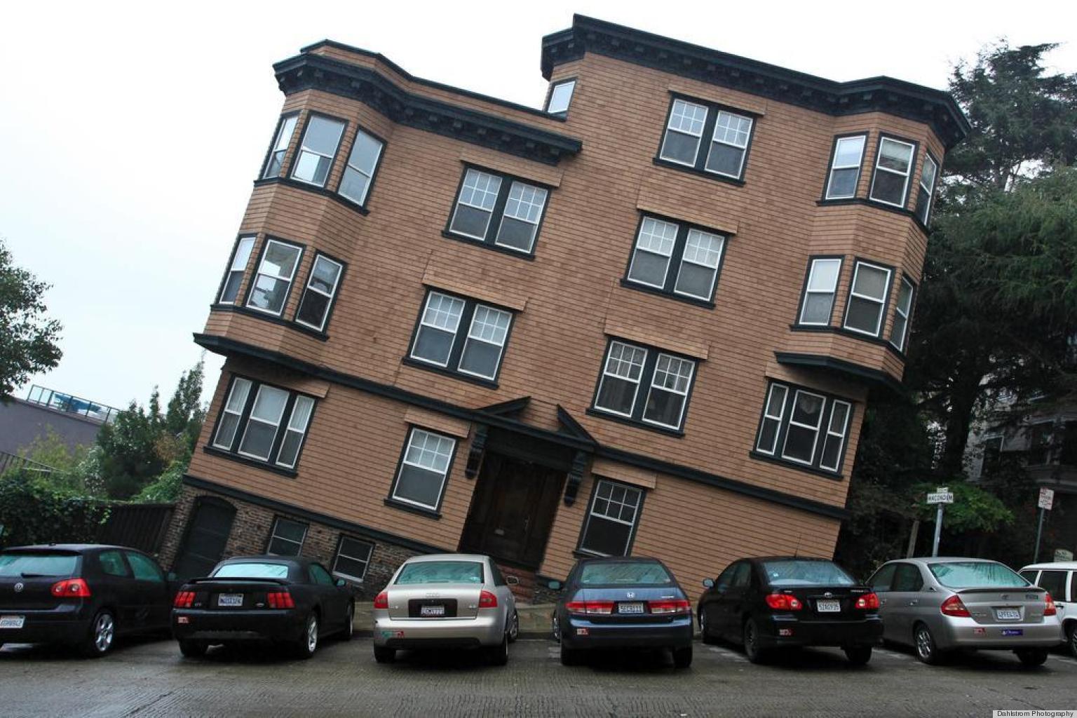 WHOA: Is This House Supposed To Be Tilted?
