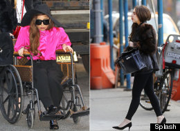 Gaga's Back On Her Feet (And In Heels)