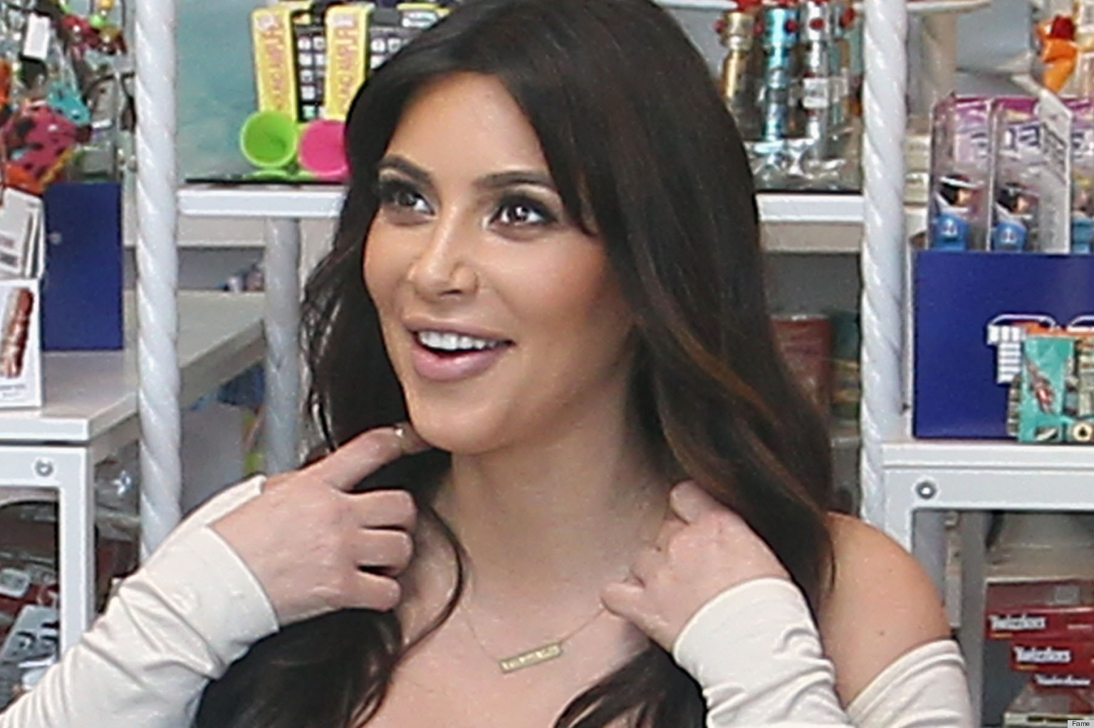 Kim Kardashian S Bust Baring Dress Looks Perfect For A Renaissance