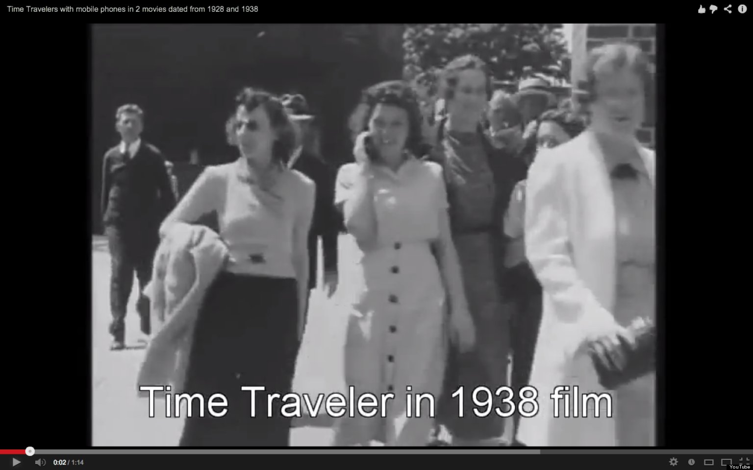 Mystery Of 1938 39;Time Traveler39; With Cell Phone Solved? VIDEO