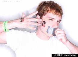 Josh Hutcherson Joins The NOH8 Campaign! (PHOTOS)