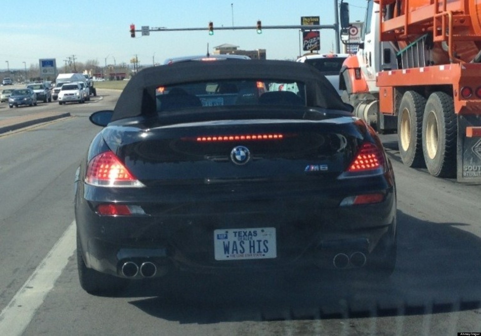 Funny License Plate: Texas Woman Shows Off What She Got In The Divorce