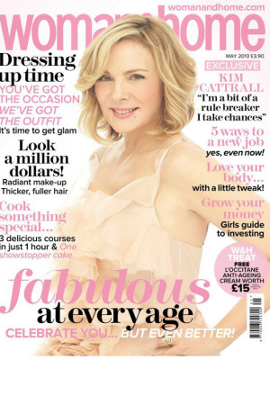 kim cattrall woman and home
