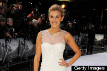 Heavenly In White: Ashley Roberts Nails It On The Red Carpet For Oblivion Premiere