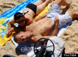 No One On The Beach Is Safe From Ellen