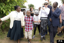 Spotted! Madonna In Africa