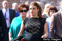 Coleen Rooney Takes Her Baby Bump To The Grand National