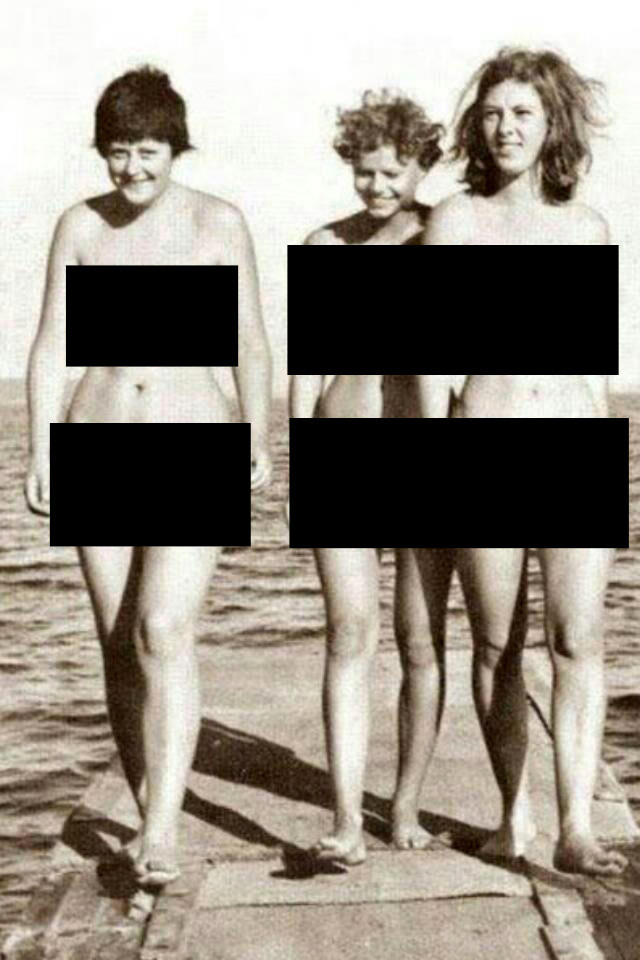 Merkel nude angela Is Young