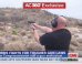Mark Kelly Shoots Glock 9mm At Pots And Bottles While Gabby Giffords Looks On