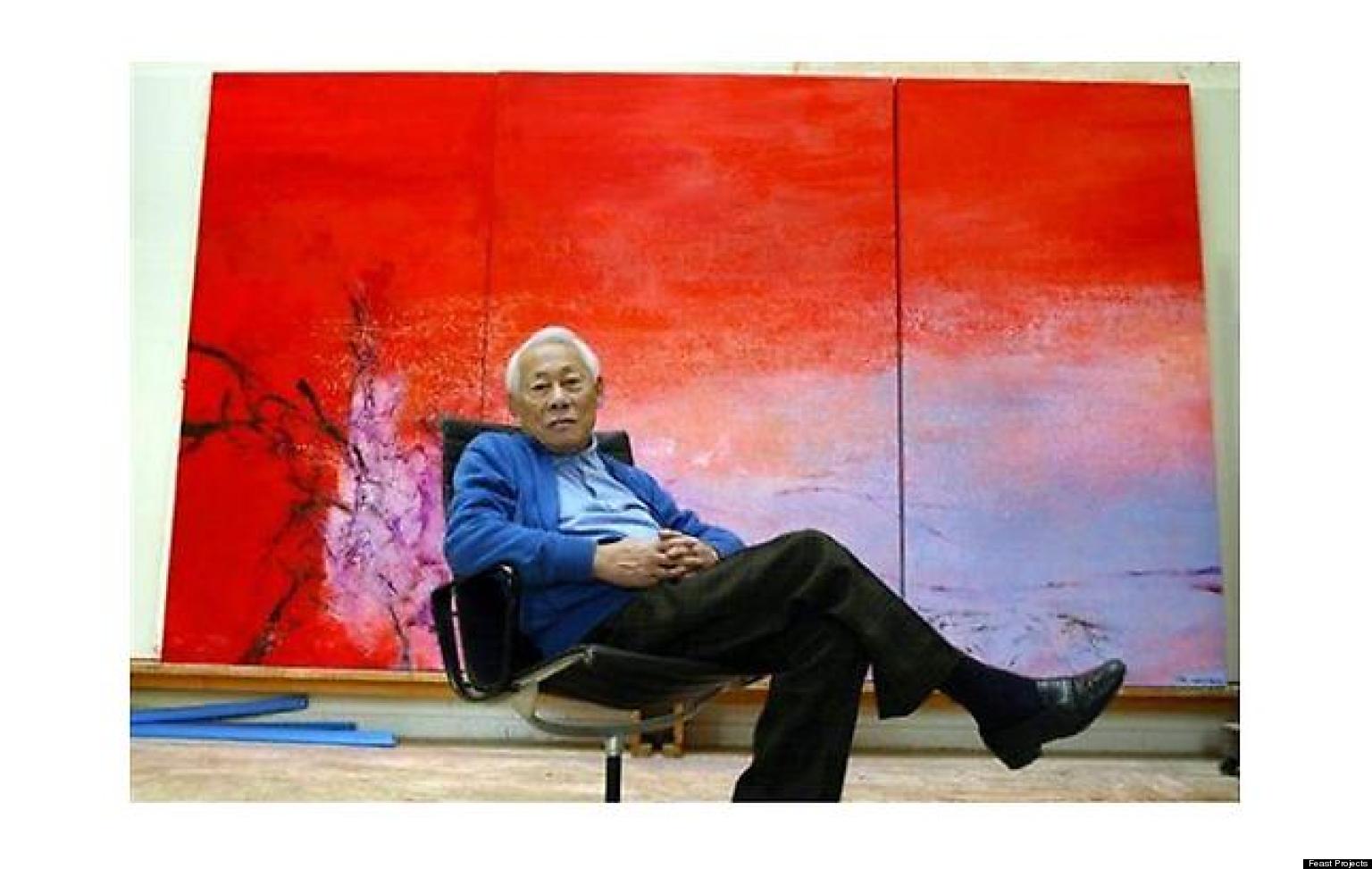 Zao Wouki Dead China's Highest Selling Living Artist Dies At 93