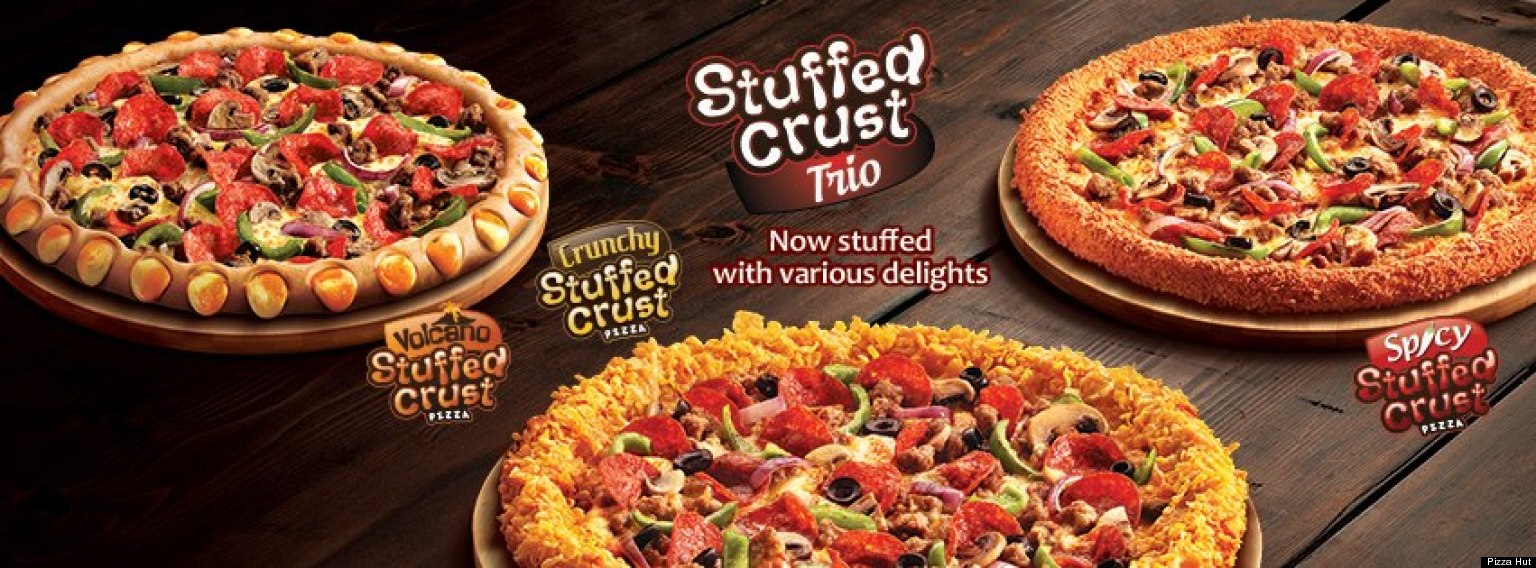 Crunchy Stuffed Crust Pizza Debuts At Pizza Hut Middle East