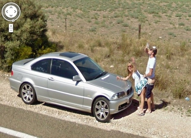 couple sex on google street view