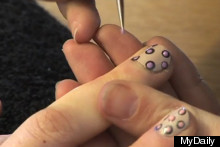 Pop! How To Do Polka Dot Nail Art With Butter London's Katie Hughes