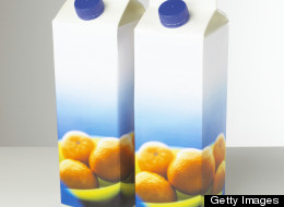 OOPS: Thirsty Burglars Leave OJ Carton Behind