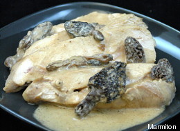 La recette du week-end: suprêmes de volaille aux champignons