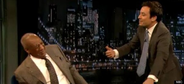 All Hell Breaks Loose Whenever Cosby Visits 'Late Night'